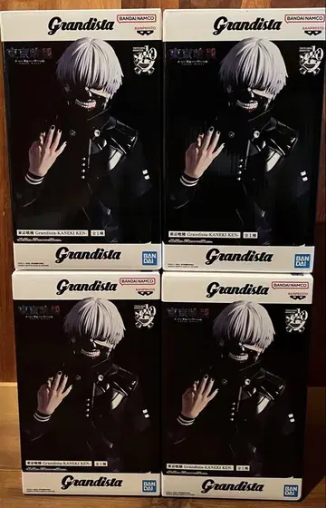 도쿄 구울 Grandista 카네키 켄 4체 세트 미개봉 새상품