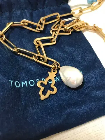 TOMORROWLAND 골드 체인 목걸이