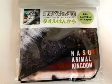 나스 동물 왕국 마눌 고양이 타월 손수건