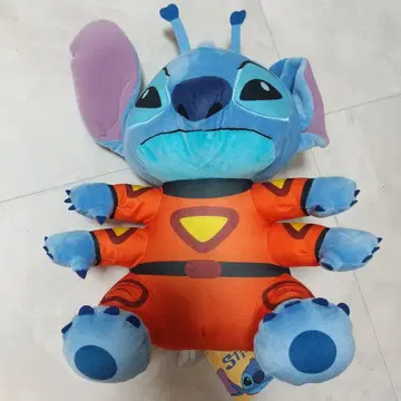 새상품 릴로 & 스티치 L 봉제 인형 우주복 Ver. 스티치