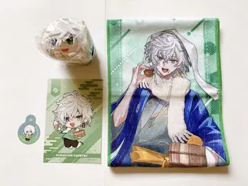 니지산지 무라쿠모 카게츠 극락탕 모치코로링 타월 엽서