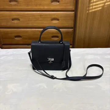 agnes b. 에네스베 블랙 숄더백 2way