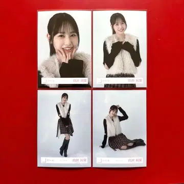 사쿠라자카46 브로마이드 무카이 이토하 체크 코디 컴프