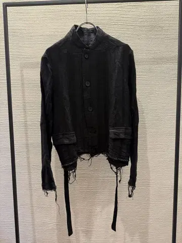 D.HYGEN 랜덤 스트라이프 크롭 자켓 jacket