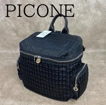 [ 미사용 ] PICONE 피코네 폴리에스테르 3웨이 백팩 블랙