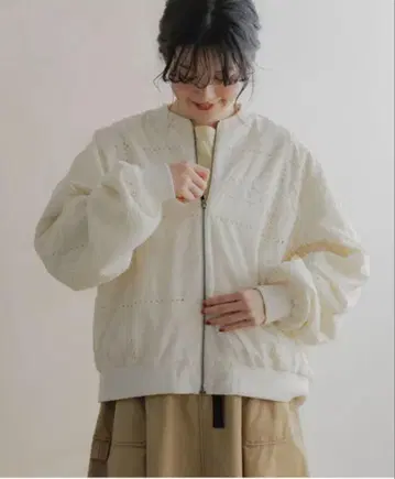 새상품 택 포함 niko and - 바텐 레이스 블루종
