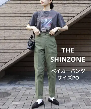 THE SHINZONE 베이커 팬츠 사이즈 PO 극미품