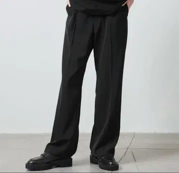 MARW UNITED ARROWS 트윌 플레어 팬츠 블랙 36