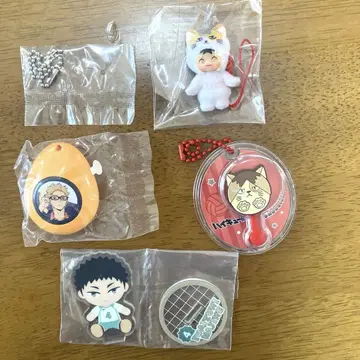 하이큐 코즈메 켄마 큐피 키링 등 세트 츠키시마 케이 이와이즈미 하지메