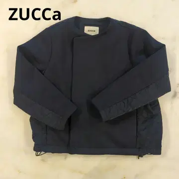 ZUCCa 주카 네이비 숏 자켓 라이트 퀼트 도킹 블루종