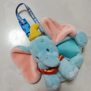 디즈니 덤보 폴더폰 케이스 파우치 커버 봉제 인형 마스코트