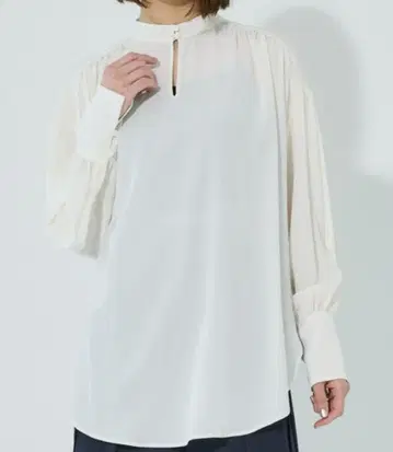 택 포함 새상품 퍼블릭 도쿄 블라우스 셔츠 여성용