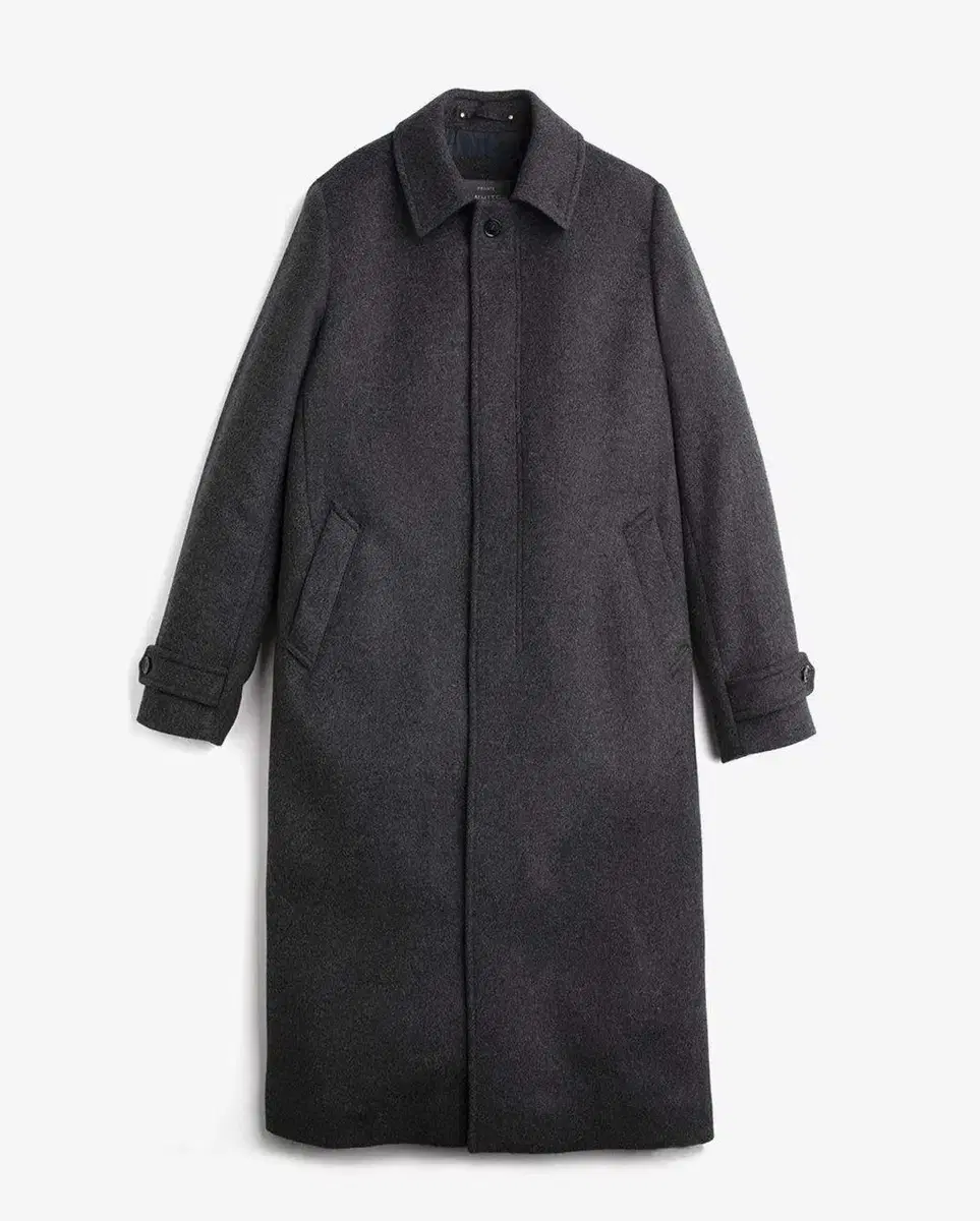 Private White Charcoal Grey Topcoat Size 5 (105)