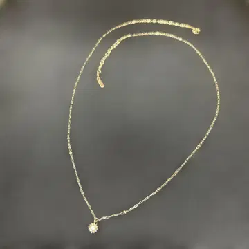 203jewelry DAVAN 목걸이 싱글 볼 다이아 K10