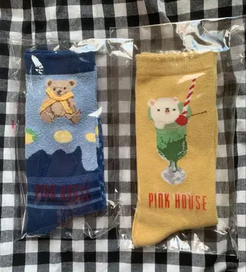 PINK HOUSE 삭스 2족 세트
