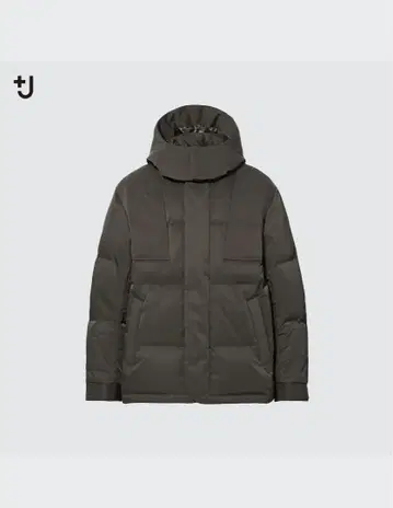 UNIQLO +J 다운 오버사이즈 파카