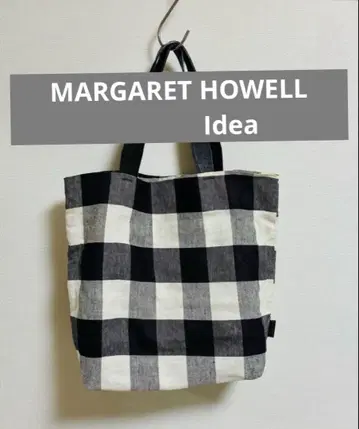 MARGARET HOWELL Idea 체크 토트백
