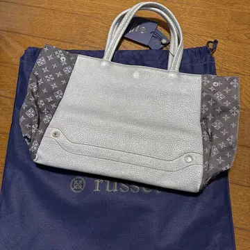 russet 그레이 토트백 중형