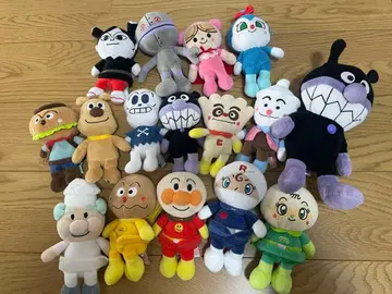 가격 인하 중!! 호빵맨 봉제 인형 럭색