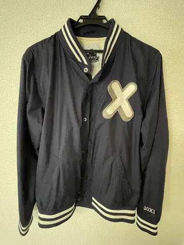 XLARGE 네이비 나일론 바시티 자켓 2011년