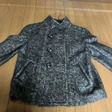 COCO DEAL 그레이 계열 피 코트 사이즈 1