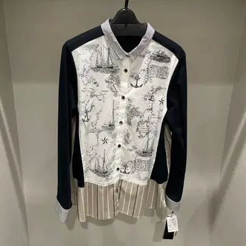 긴팔 절개 블라우스 사이즈 40 nuovo x nuovo