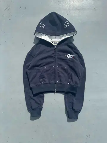 9090 신상 후드티 네이비 M 90 Logo Hoodie