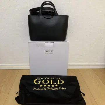 COCOCELUX GOLD 블랙 숄더백