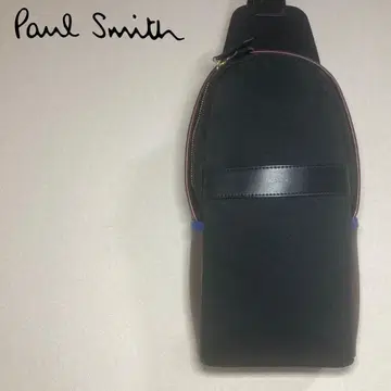 [새상품급] Paul Smith 바디백 숄더백 캔버스 블랙