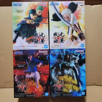 ONE PIECE 원피스 전광절경 4체 가프 쿠잔 조로 호크