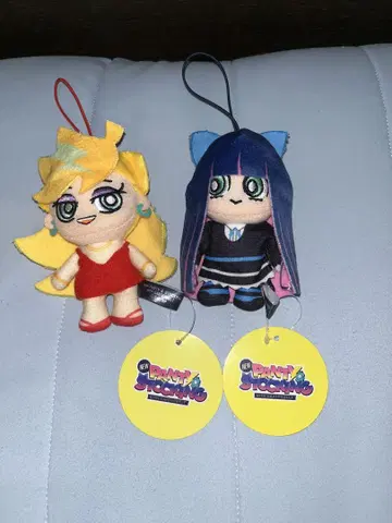 New PANTY & STOCKING GIGO 한정판 마스코트 2개 세트
