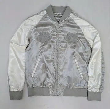 BAYCREST 스카잔 실버 호랑이 자수 쇼트 기장