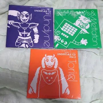 UNDERTALE & Deltarune 음악 CD 세트