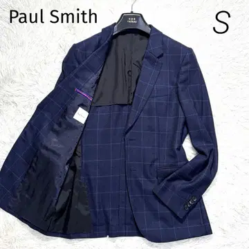 [새상품급] Paul Smith 테일러드 펜체크 도트 네이비 S
