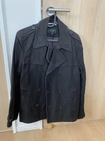 유나이티드 애로우즈 BLUE LABEL 블랙 피 코트 M 사이즈