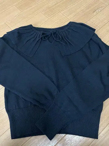 ray beams 플리츠 칼라 풀오버