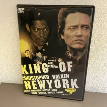 [일본 정품 DVD] 킹 오브 뉴욕 (90년 미국) 리플렛 포함