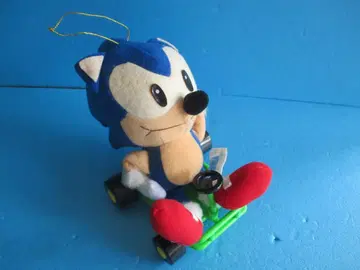 세가 소닉 더 헤지혹 카트 봉제 인형 SEGA