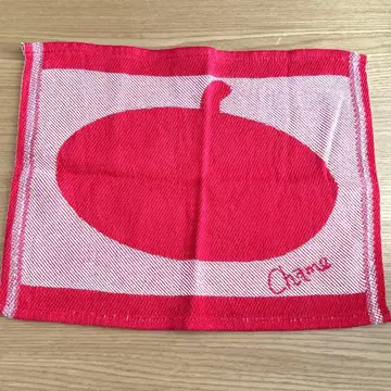 카멜레온 타케다 x Ekelund 콜라보 손수건 타월 베레모 빨간색