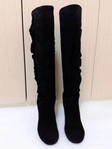 마크제이콥스 블랙 스웨이드 롱 부츠