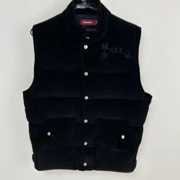 HideandSeek 블랙 다운 베스트 L