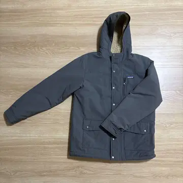 patagonia 후드 부착 자켓 그레이