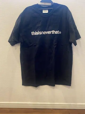 thisisneverthat 블랙 T셔츠