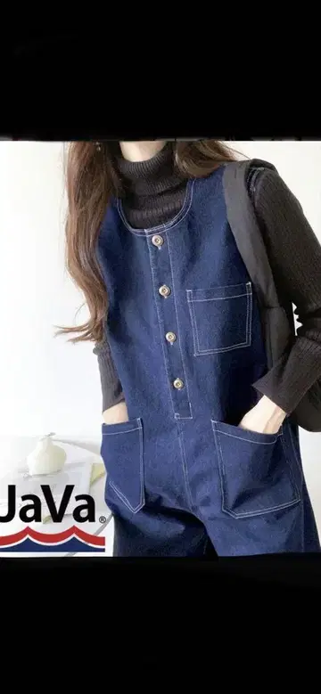 JaVa 다크 블루 살로펫