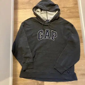 90s 올드 GAP 그레이 후드 부착 후드티