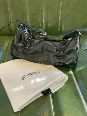 standoil 플리츠 백 플리츠백 블랙
