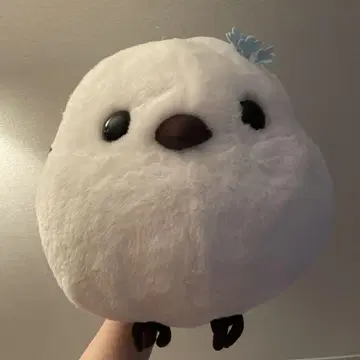 푹신푹신한 화이트 새 봉제 인형