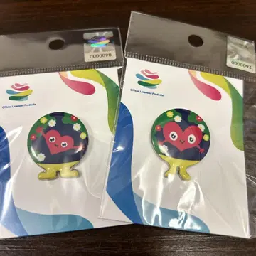 뚱땅뚱땅 요코하마 만국박람회 EXPO2027 핀 배지 꽃박람회