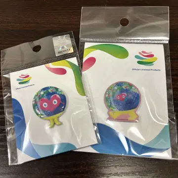 뚱땅뚱땅 요코하마 만박 EXPO2027 핀 배지 꽃박람회