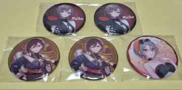 MEIKO 미쿠칼 메탈릭 캔뱃지 세트